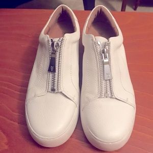 FRYE White Leather Women Sneakers
